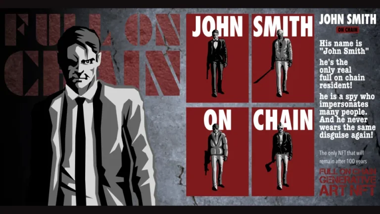 【NFT】John Smith On Chainの買い方・特徴を徹底解説【フルオンチェーン】